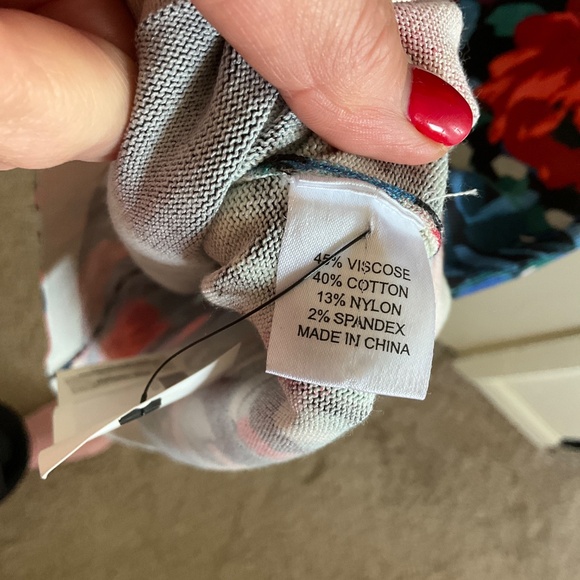 Lela Rose Floral Print Midi Dress - Picture 5 of 5